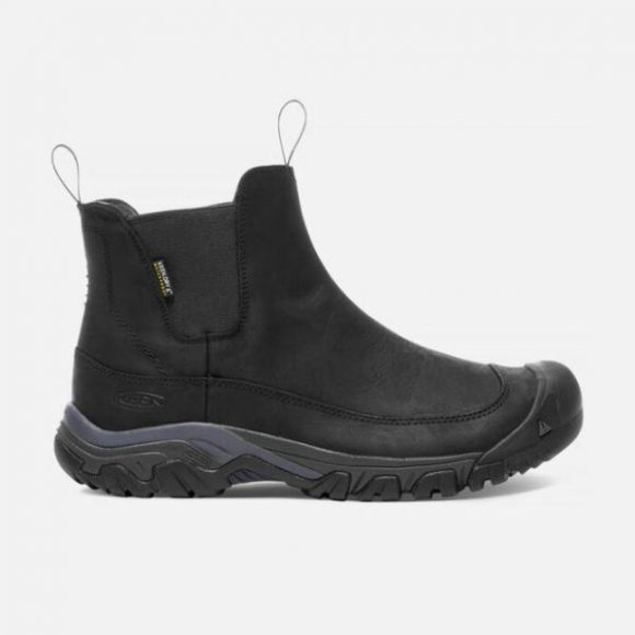 Keen | Cheap Sale Men's Anchorage III Waterproof Boot-Black/Raven