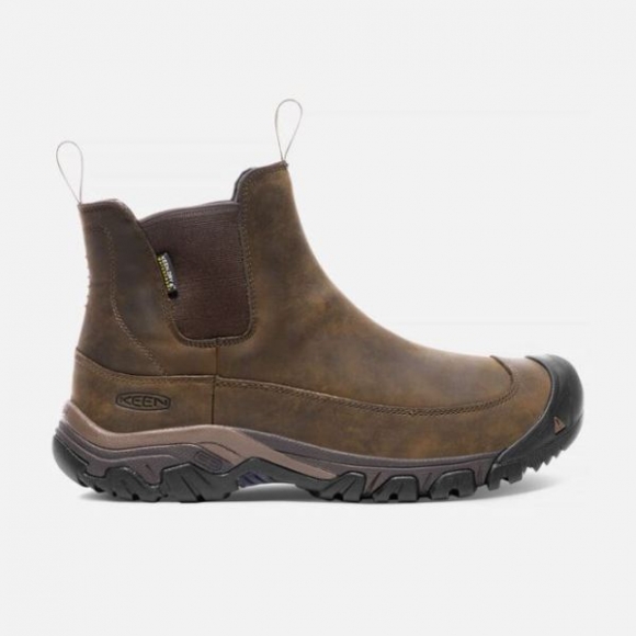 Keen | Cheap Sale Men's Anchorage III Waterproof Boot-Dark Earth/Mulch