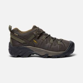 Keen | Online Outlet Men's Targhee II Waterproof Wide-Canteen/Dark Olive