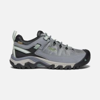 Keen | Cheap Sale Women's Targhee III Waterproof-BLEACHER/DUCK GREEN