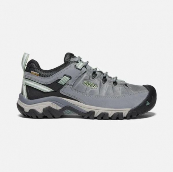 Keen | Cheap Sale Women's Targhee III Waterproof-BLEACHER/DUCK GREEN