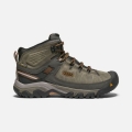 Keen | Cheap Sale Men's Targhee III Waterproof Mid Wide-BLACK OLIVE/GOLDEN BROWN