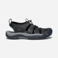 Keen | Online Outlet Men's Newport-Black/Steel Grey