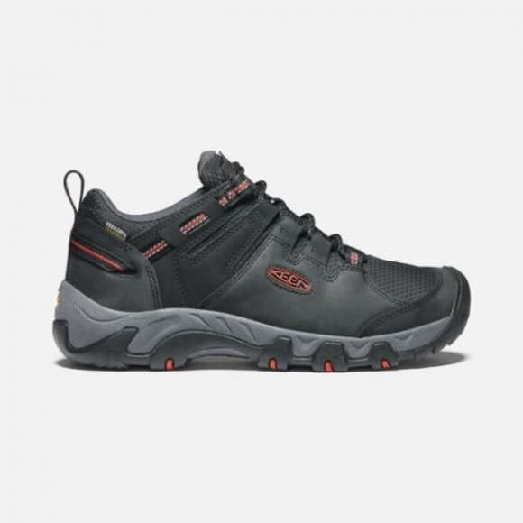 Keen | Cheap Sale Men's Steens Waterproof Shoe-Black/Bossa Nova