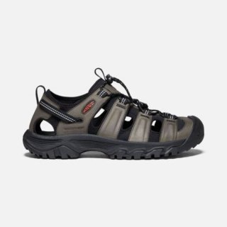 Keen | Online Outlet Men's Targhee III Sandal-Grey/Black