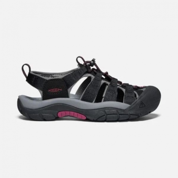 Keen | Cheap Sale Women's Newport H2-Black/Raspberry Wine