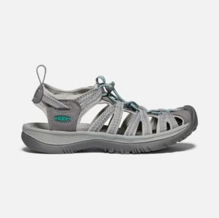 Keen | Cheap Sale Women's Whisper-Medium Grey/Peacock Green