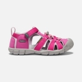 Keen | Online Outlet Big Kids' Seacamp II CNX-Very Berry/Dawn Pink