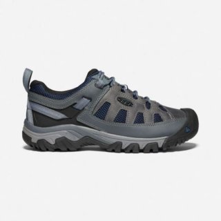 Keen | Online Outlet Men's Targhee Vent-Steel Grey/Majolica Blue