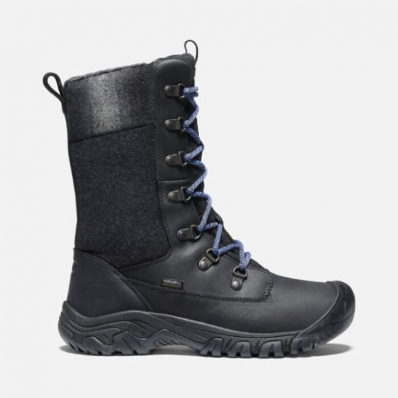 Keen | Cheap Sale Women's Greta Tall Waterproof Boot-Black/Black