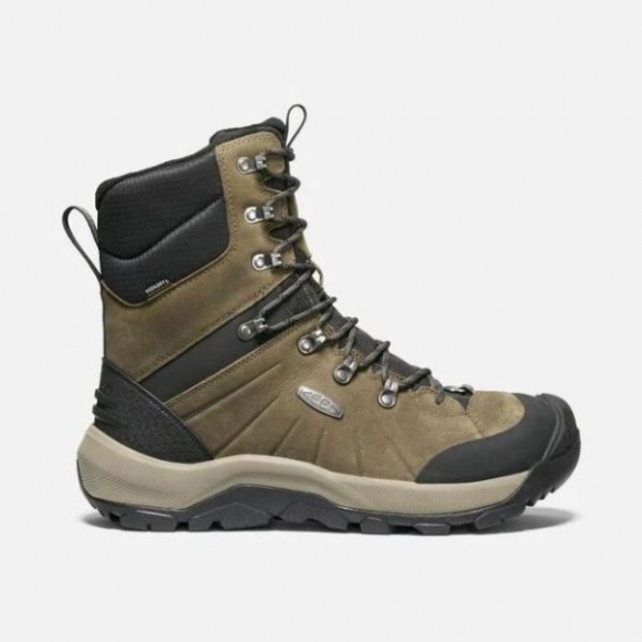 Keen | Cheap Sale Men's Revel IV High Polar Boot-Canteen/Black