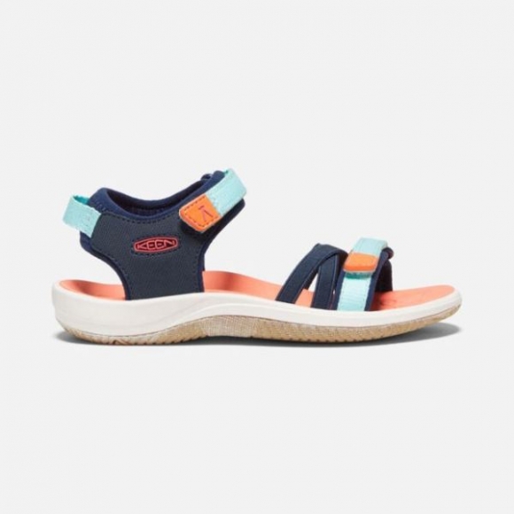 Keen | Online Outlet Little Kids' Verano Sandal-Black Iris/Blue Tint