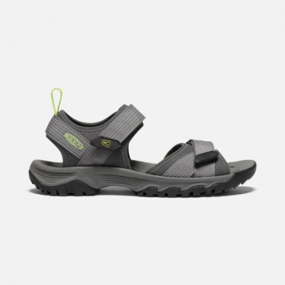 Keen | Online Outlet Men's Targhee III Open-Toe H2-Steel Grey/Evening Primrose