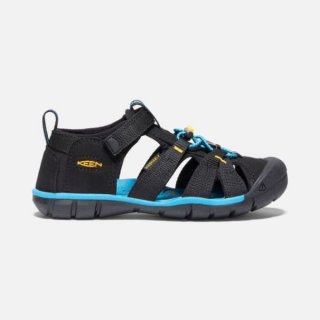 Keen | Online Outlet Big Kids' Seacamp II CNX-Black/KEEN Yellow