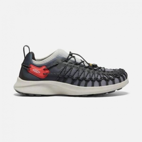 Keen | Cheap Sale Men's UNEEK SNK Sneaker-Black/Red Carpet