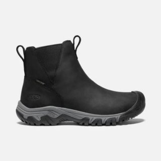 Keen | Cheap Sale Women's Greta Waterproof Chelsea-Black/Steel Grey