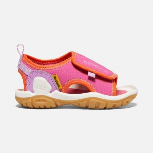 Keen | Online Outlet Toddlers' Knotch River Open-Toe Sandal-Magenta/Lilac Chiffon