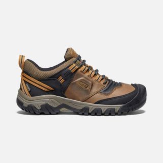 Keen | Online Outlet Men's Ridge Flex Waterproof-Bison/Golden Brown