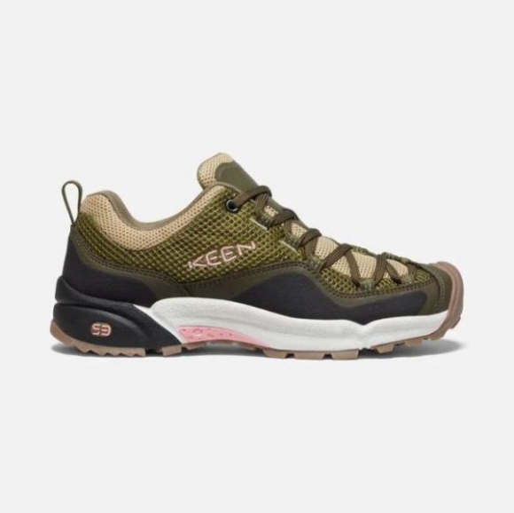 Keen | Cheap Sale Women's Wasatch Crest Vent-Olive Drab/Pink Icing