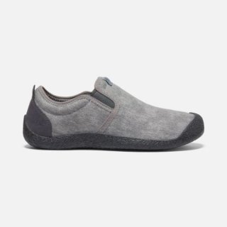 Keen | Online Outlet Men's Howser Canvas Slip-On-Steel Grey/Magnet