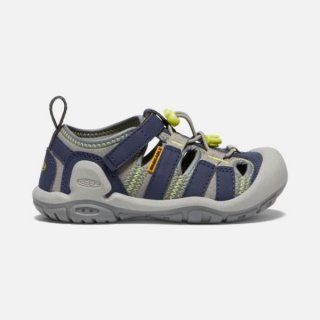 Keen | Online Outlet Little Kids' Knotch Creek Sandal-Steel Grey/Blue Depths