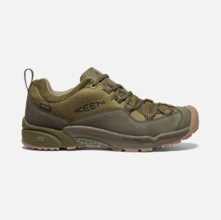 Keen | Online Outlet Men's Wasatch Crest Waterproof-Olive Drab/Dark Olive