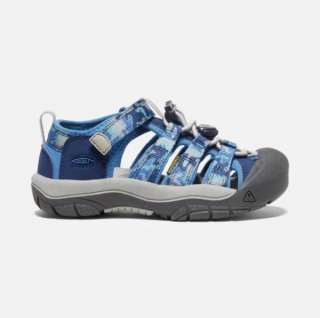 Keen | Online Outlet Little Kids' Newport H2-Camo/Bright Cobalt