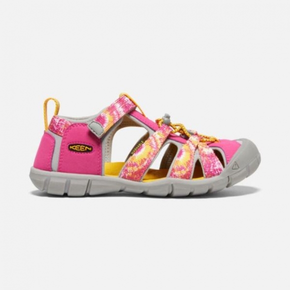 Keen | Online Outlet Big Kids' Seacamp II CNX-Multi/KEEN Yellow