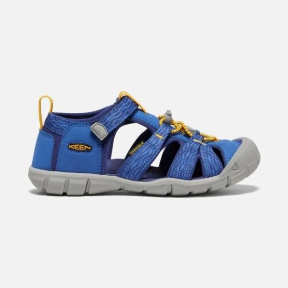 Keen | Online Outlet Big Kids' Seacamp II CNX-Bright Cobalt/Blue Depths