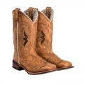 QUICK SHIP | LAREDO WOMEN'S SPELLBOUND WESTERN PERFORMANCE BOOTS - BROAD SQUARE TOE-TAN QUICK SHIP | LAREDO WOMEN'S SPELLBOUND WESTERN PERFORMANCE BOOTS - BROAD SQUARE TOE-TAN