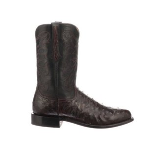 Lucchese | Men's Hudson - Black Cherry + Black | Special Offer