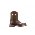 Lucchese | Women's Ruth Short - Chocolate + Olive | Special Offer