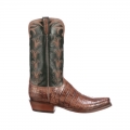 Lucchese | Men's Tulip Exotic - Mink + Green | Special Offer