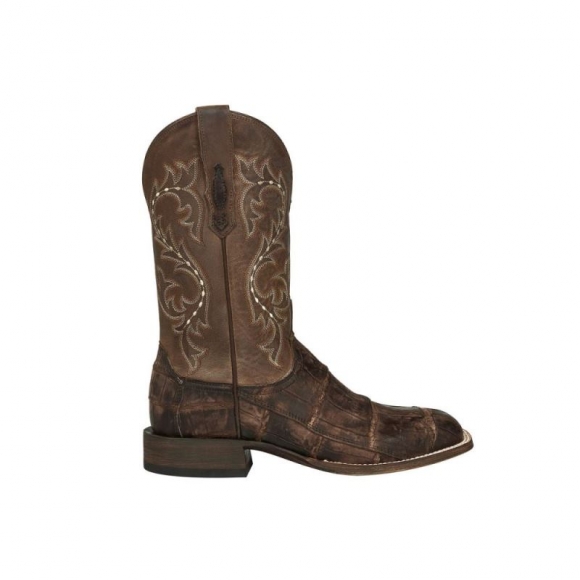 Lucchese | Men's Malcolm - Chocolate + Caf