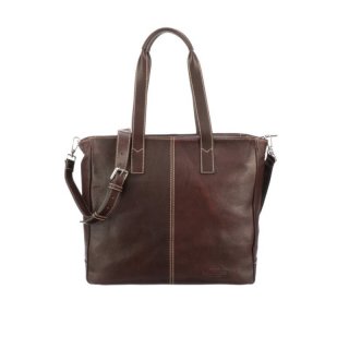 Lucchese | Men's Cosimo Caryall Tote - Espresso | Special Offer