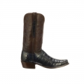 Lucchese | Men's Cruz - Navy + Chocolate | Special Offer