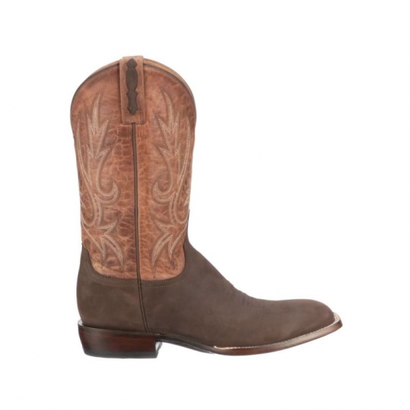 Lucchese | Men's Gordon - Chocolate | Special Offer