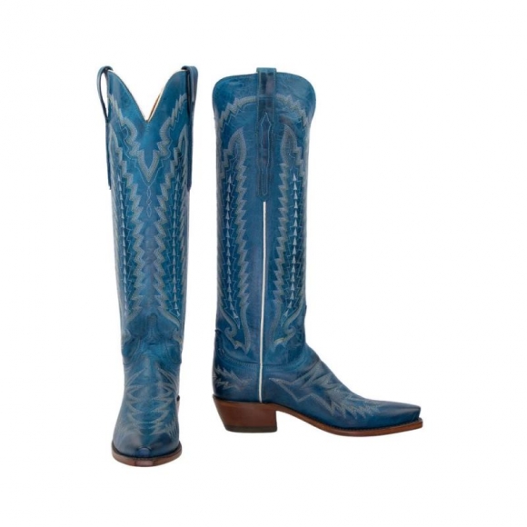 Lucchese | Women's Priscilla - Ocean Blue | Special Offer