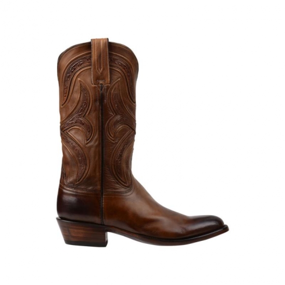 Lucchese | Men's Knox - Dark Brown | Special Offer