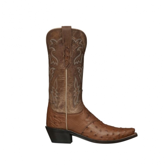 Lucchese | Women's Augusta - Tan + Camel | Special Offer