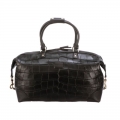 Lucchese | Women's Giant Gator Duffel - Small - Black | Special Offer