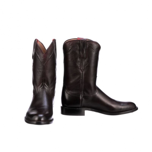 Lucchese | Men's Kennedy Roper - Black Cherry | Special Offer