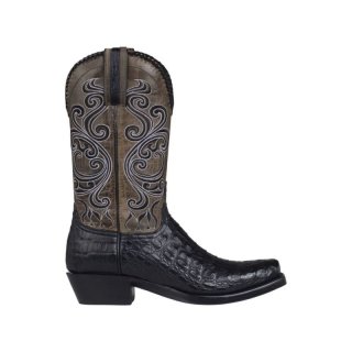 Lucchese | Men's Bodie - Black + Anthracite Grey | Special Offer