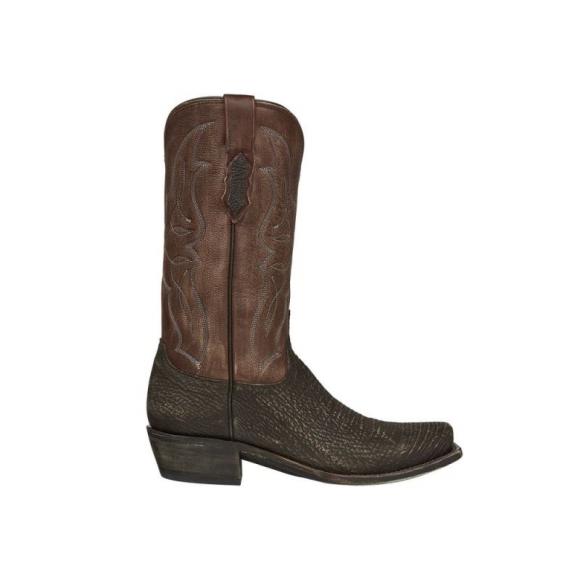 Lucchese | Men's Carl - Chocolate + Brown | Special Offer