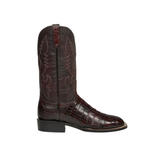 Lucchese | Men's Trent - Black Cherry | Special Offer