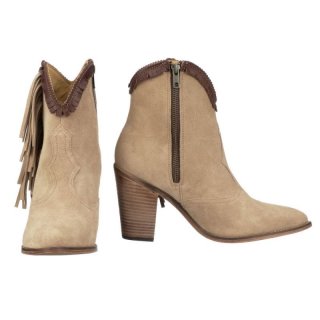 Lucchese | Women's Sofia Fringe - Camel | Special Offer