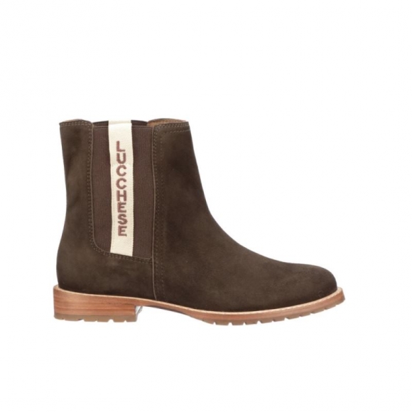 Lucchese | Women's Suede Garden Boot - Brown | Special Offer