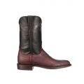 Lucchese | Men's Sunset Exotic - Black Cherry | Special Offer