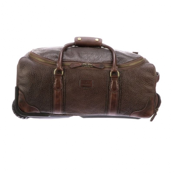 Lucchese | Women's Rolling Duffel - Chocolate | Special Offer