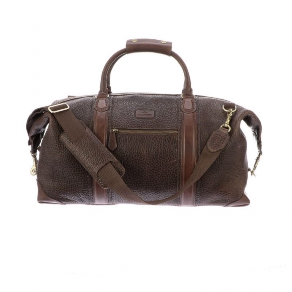 Lucchese | Men's Overnight Duffel - Chocolate | Special Offer